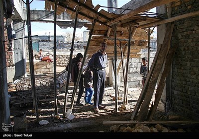 روستای قصر قجر خراسان شمالی ۶ ماه پس از زلزله - ۲