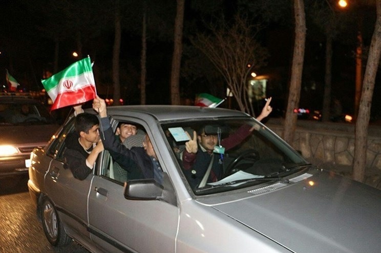 جشن پیروزی بر داعش در سمنان
