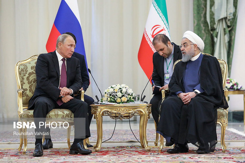 دیدار پوتین با روحانی