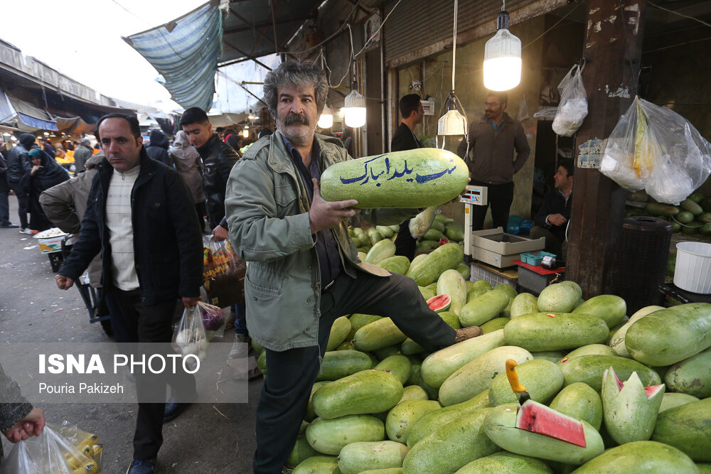 در آستانه شب یلدا،شهرهای تبریز و همدان