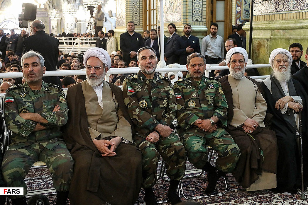سخنرانی رهبر انقلاب در حرم رضوی+تصاویر