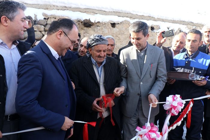 ‌افتتاح پروژه ‌آبرسانی به ۴۱ روستایی با حضور استاندار آذربایجان غربی