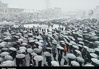 ۲۲ بهمن برفی استان گیلان