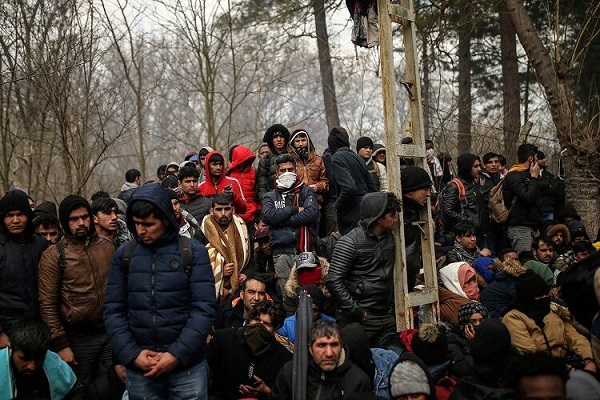 گزارش سازمان ملل از تجمع ۱۳ هزار مهاجر در مرز ترکیه و یونان