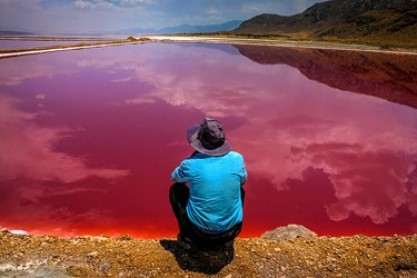 «کِشَنْدِ سرخ» در «دریاچه مَهارلو»
