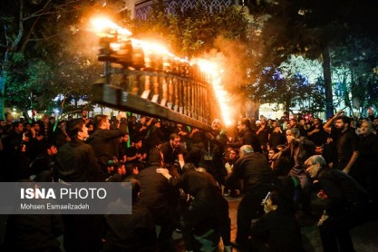 نجفی‌های مقیم مشهد در شب تاسوعا‎