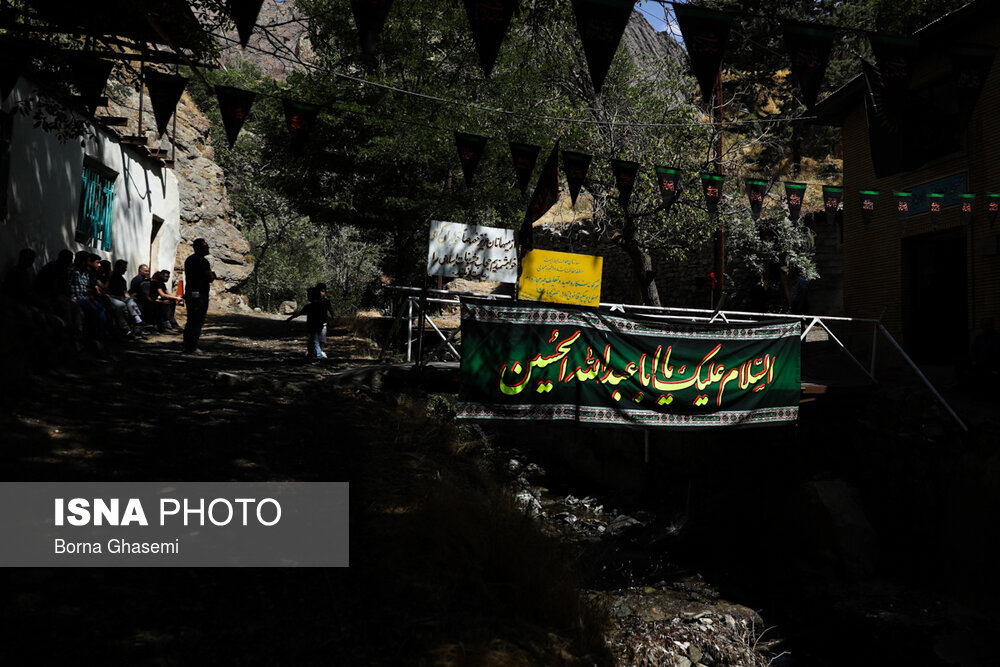 عاشورای حسینی در روستای پس قلعه +عکس