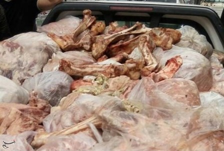 دو تن گوشت فاسد، متعلق به آقازاده یکی از رؤسای اتحادیه‌های استان