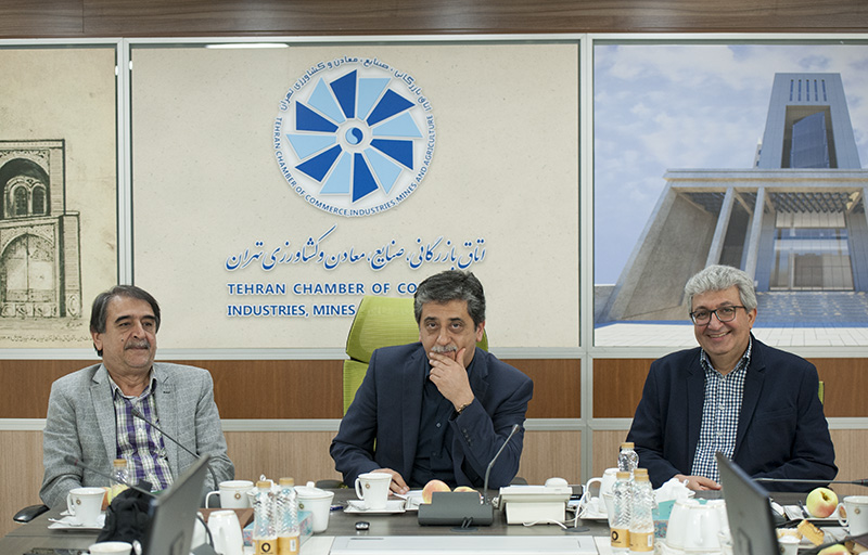 احمدرضا فرشچیان به جمع روسای کمیسیون‌های تخصصی اتاق تهران ملحق شد