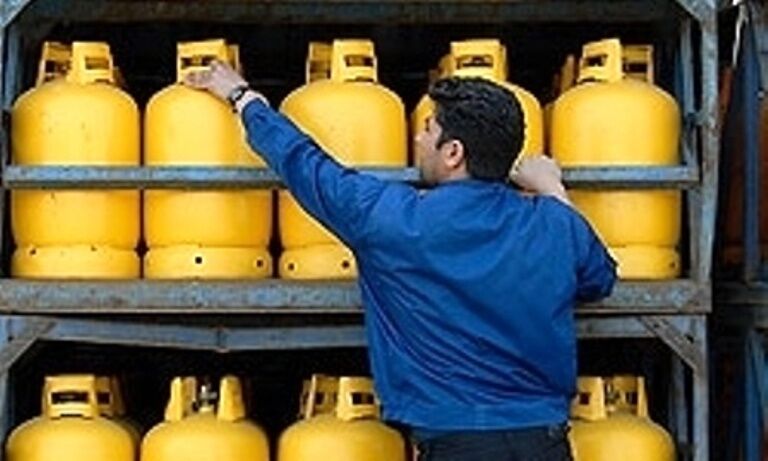 سیلندر گاز مایع درگناوه نایاب شد