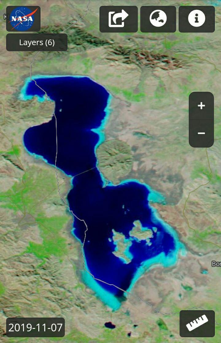 میزان آب دریاچه ارومیه دو میلیارد مترمكعب افزایش یافته است