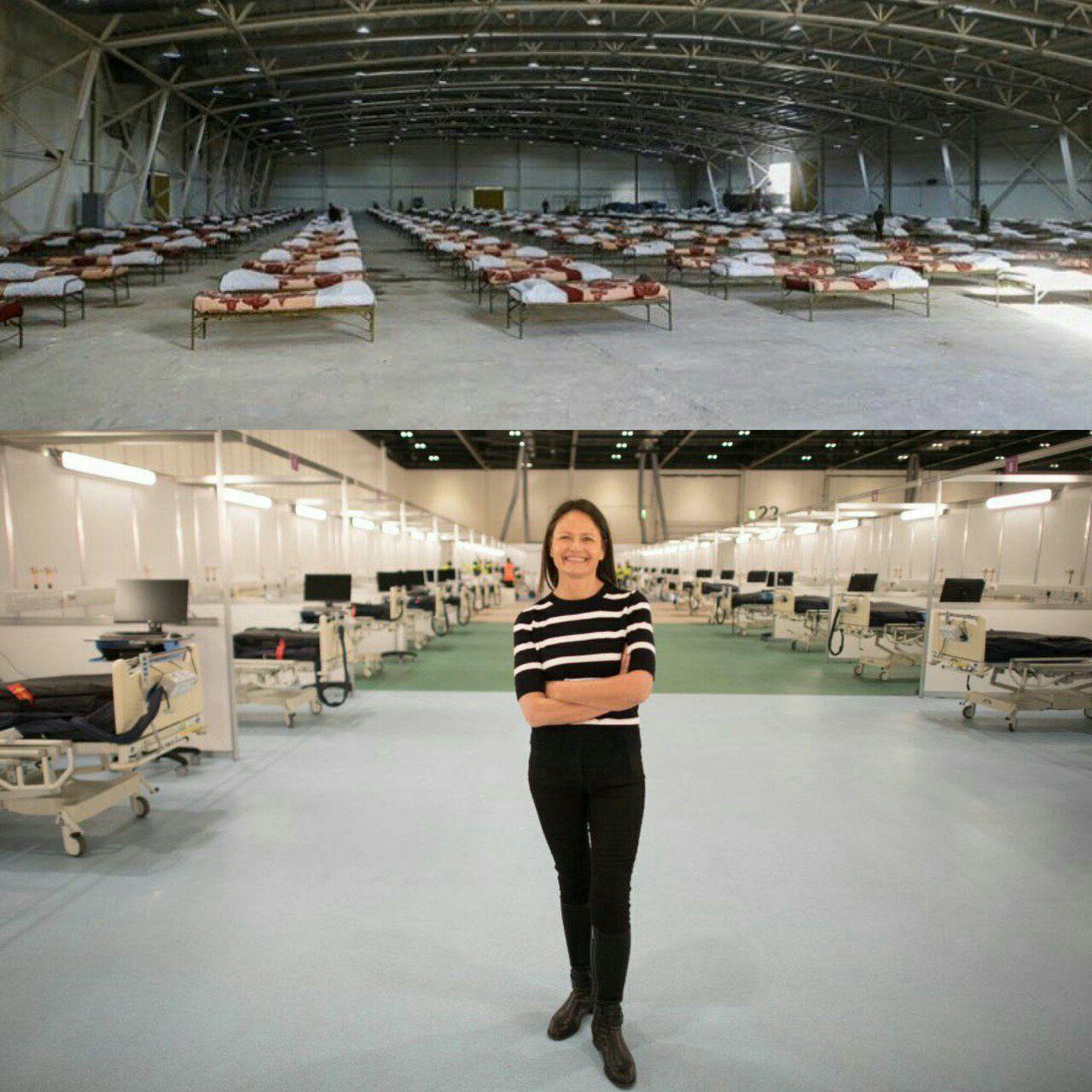 هر دو بیمارستان ،دو هزار تختخوابی هستند اما این کجا و آن کجا!