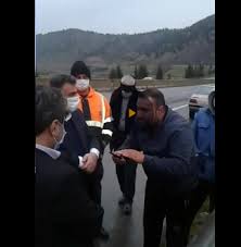نحوه برخورد فرماندار رودبار با یک فیلمبردار