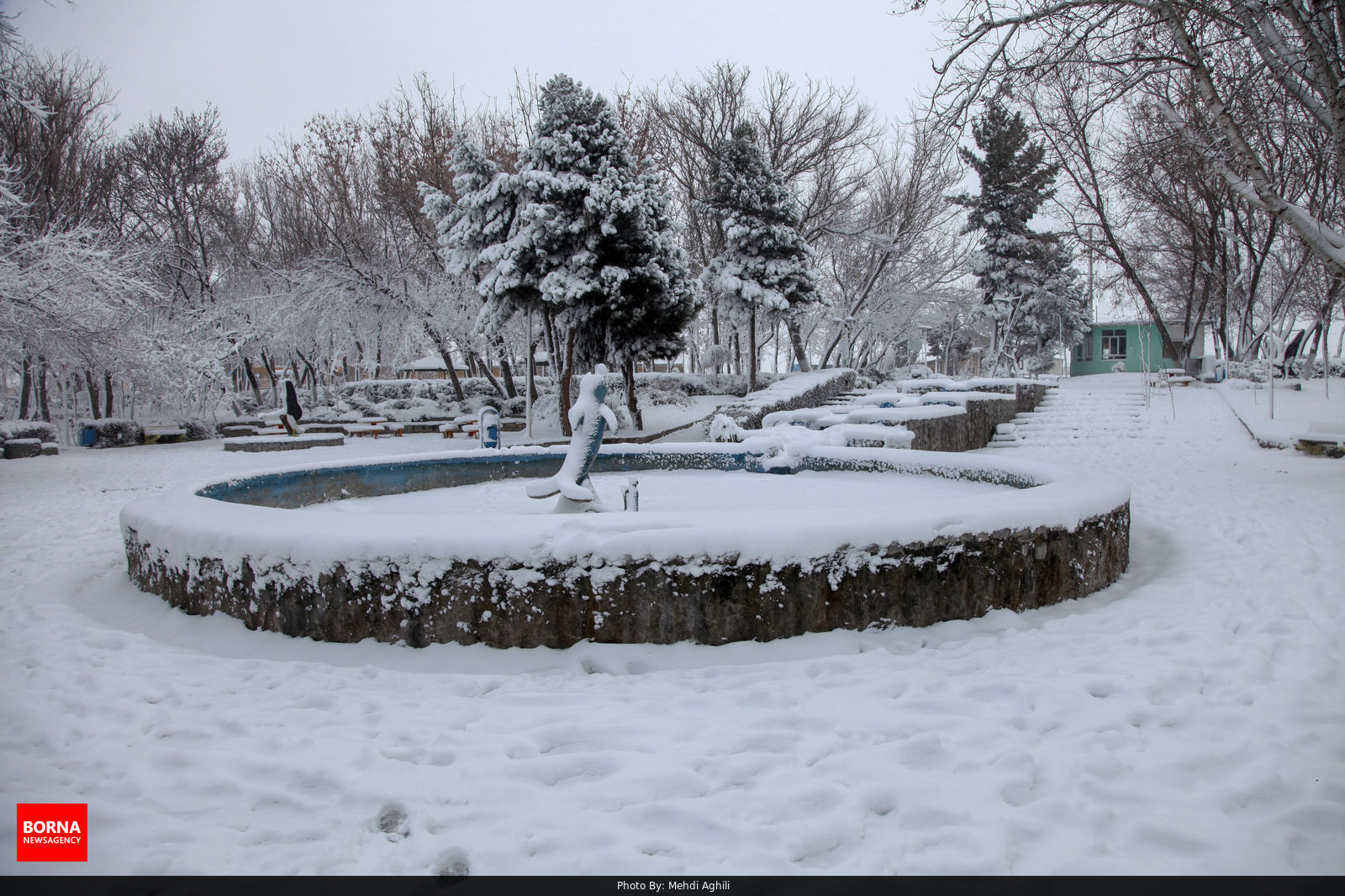 چهره برفی قوچان