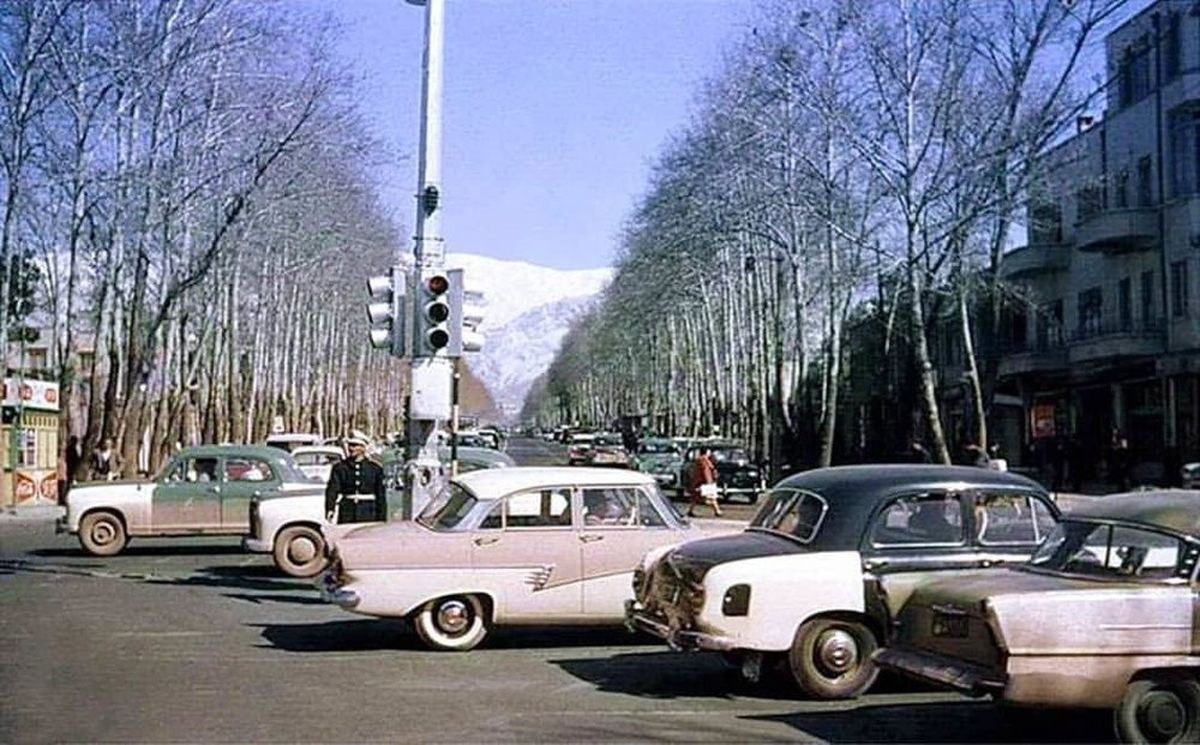ویدئویی از تهران در دوران پهلوی