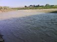 آلوده شدن رودخانه اترک در پی تخلیه گازوییل