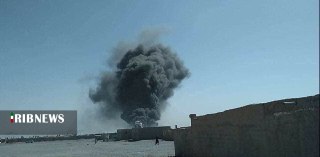 آتش سوزی گمرک ایران و افغانستان برای دومین بار