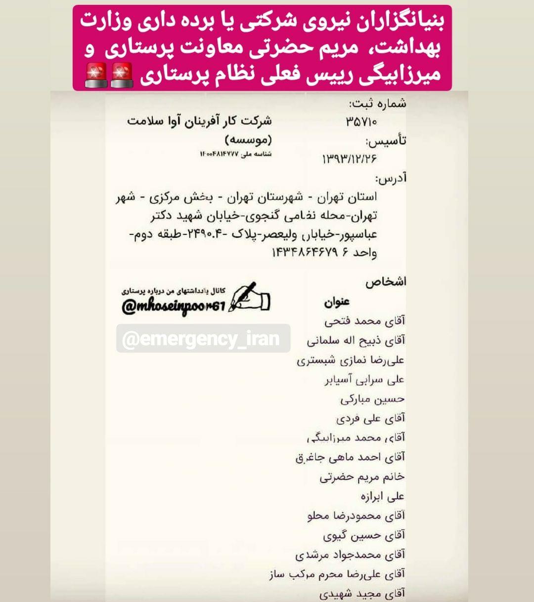 بنیانگذاران برده داری و ایجاد نیروهای شرکتی در وزارت بهداشت بنیانگذاران برده داری و ایجاد نیروهای شرکتی در وزارت بهداشت