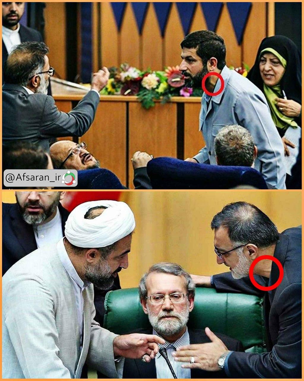 بادکردن رگ گردن زاکانی و استاندار خوزستان