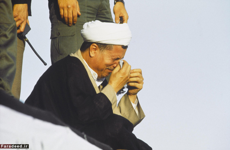 تشییع امام از قاب دوربین عکاس فرانسوی