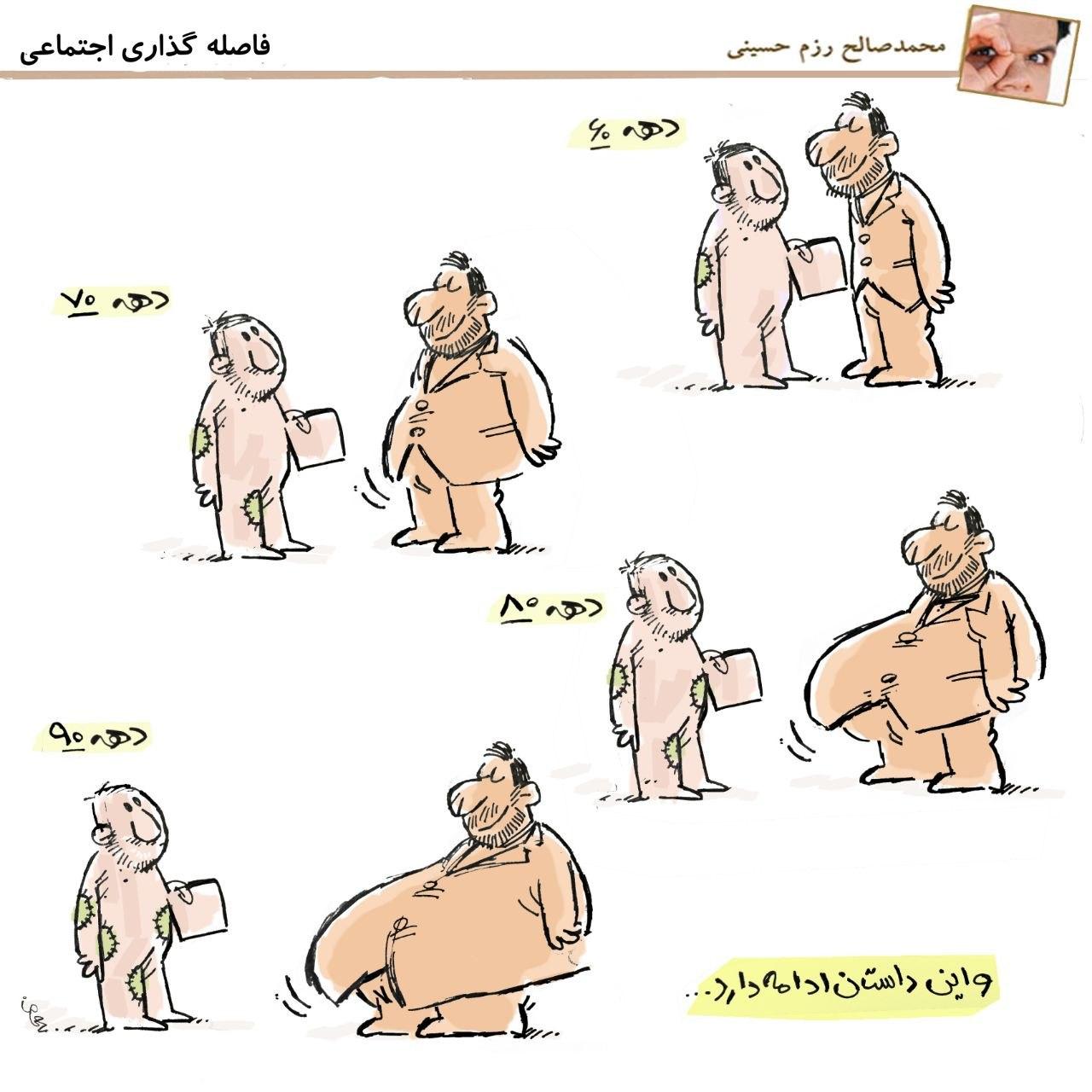 فاصله گذاری اجتماعی خود جوش