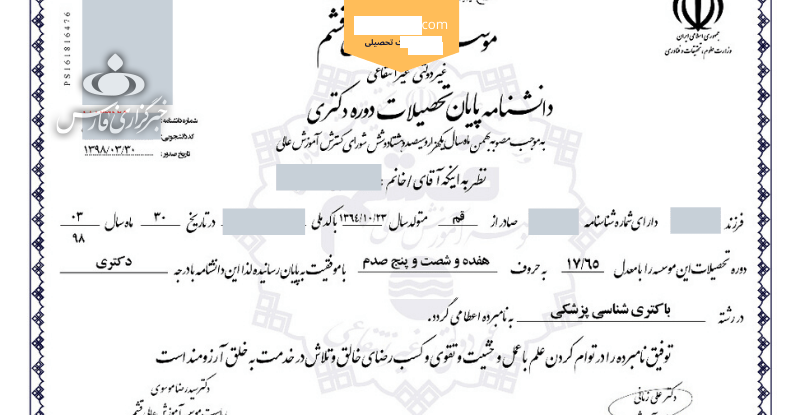 پول بدهید، یک روزه دکتر شوید!