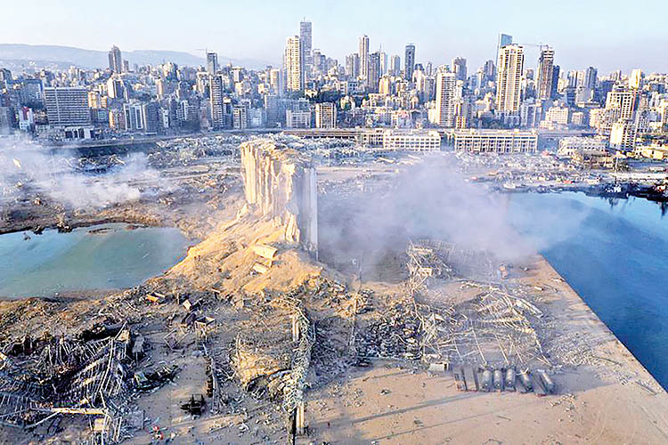 لبنان در سوگ قربانیان