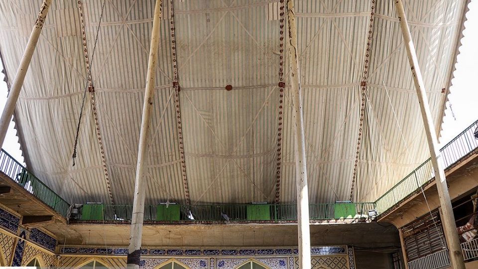 برپایی خیمه‌های عاشورایی در زرقان