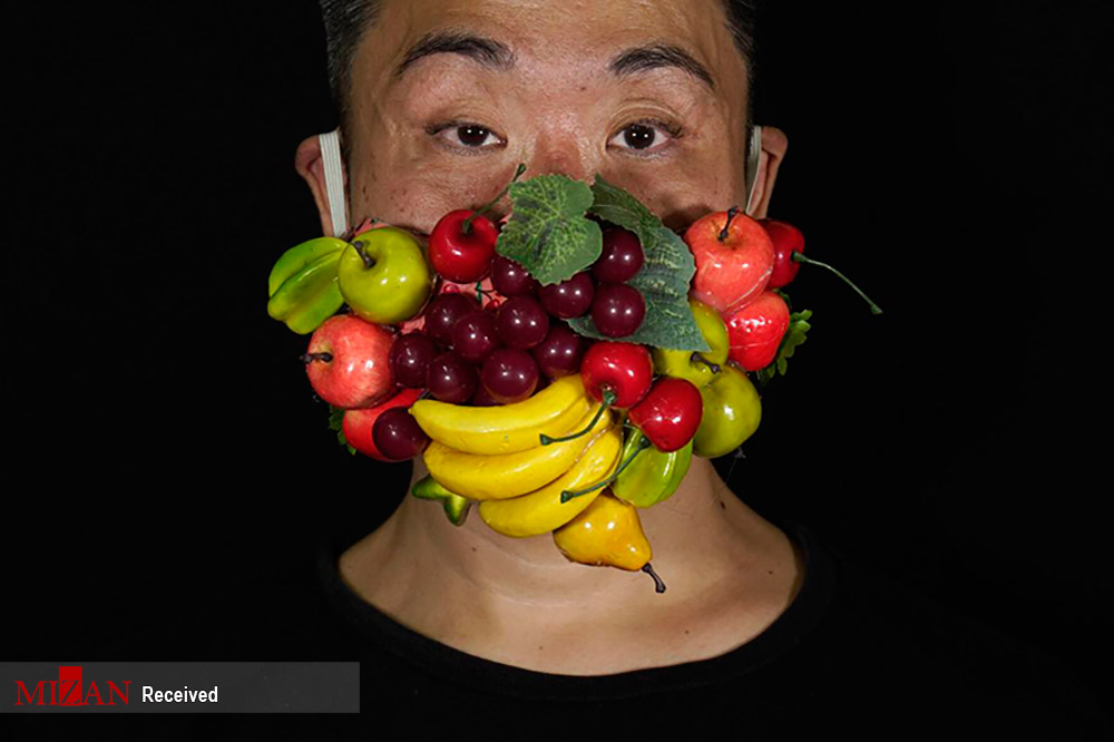 طراحی فشن شوی ماسک‌های هنگ کنگی!