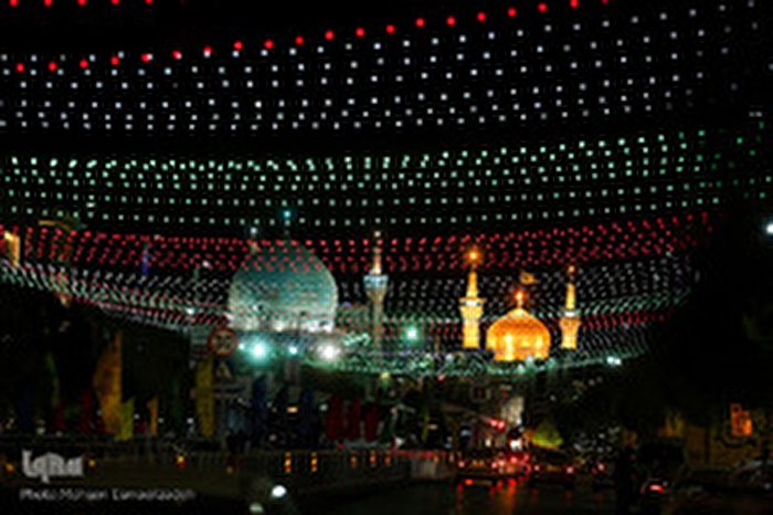 جشن شب میلاد منجی در مشهد