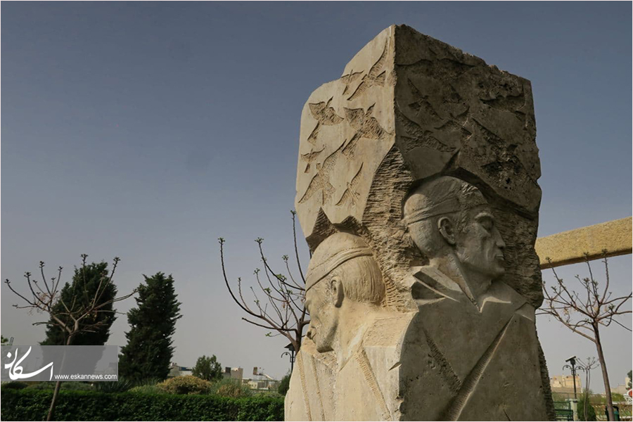 غوغای مجسمه‌ها در بوستان رازی