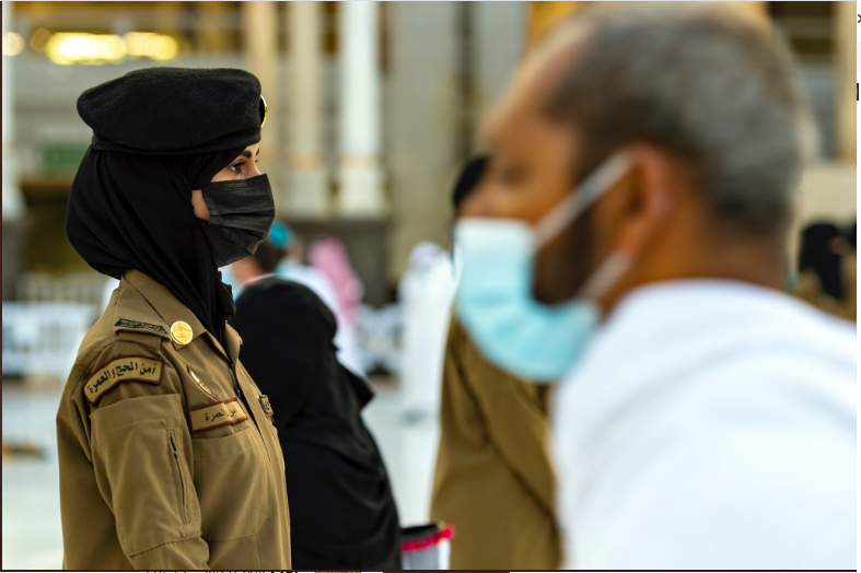 استقرار ماموران امنیتی زن در مسجد الحرام