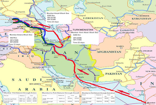 کریدور مهم ترانزیتی خلیج فارس-دریای سیاه به بهره‌برداری می‌رسد