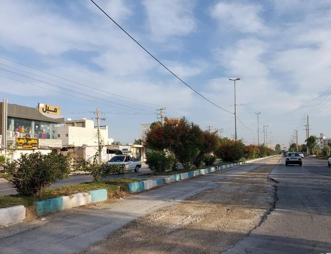 بلوار رها شده در بوشهر