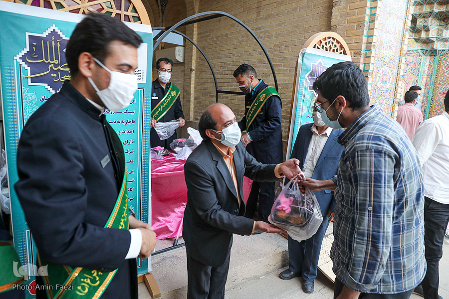 «سفره مهربانی» در شیراز