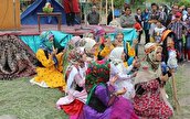 مراسم سنتی زنان شهرستان کوثر برای طلب باران