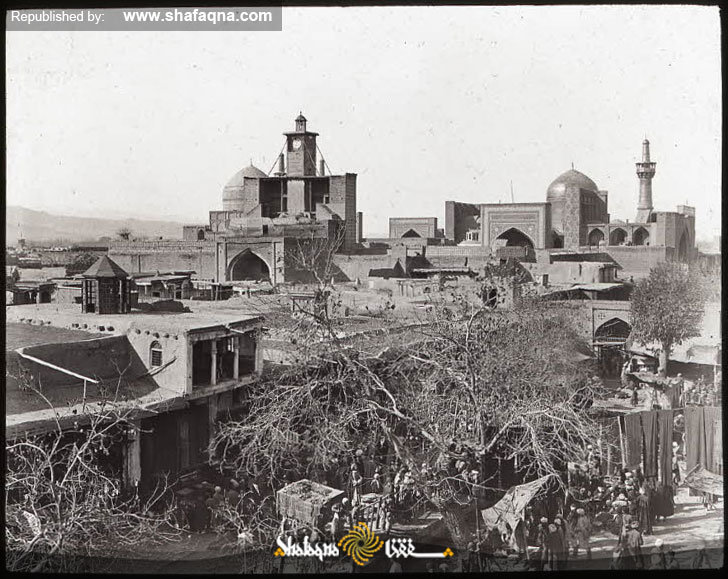 ثبت تصاویر حرم امام رضا در ۱۰۰ سال پیش