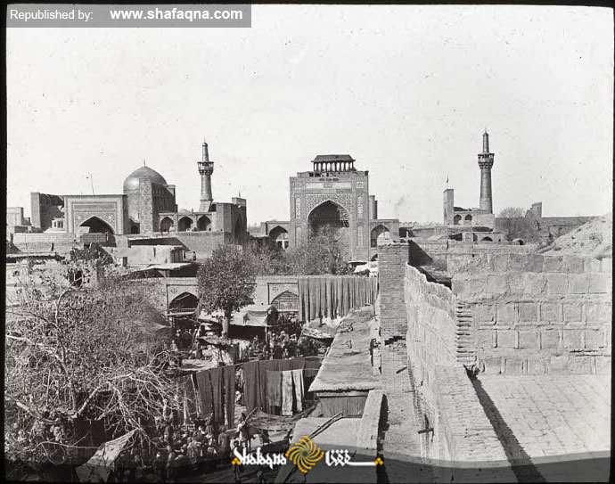 ثبت تصاویر حرم امام رضا در ۱۰۰ سال پیش