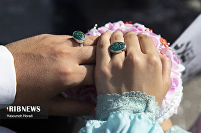 مراسم ازدواج دختران انقلاب در تهران