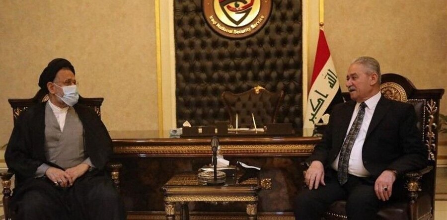دیدار و گفت‌وگو وزیر اطلاعات ایران و سازمان امنیت ملی عراق