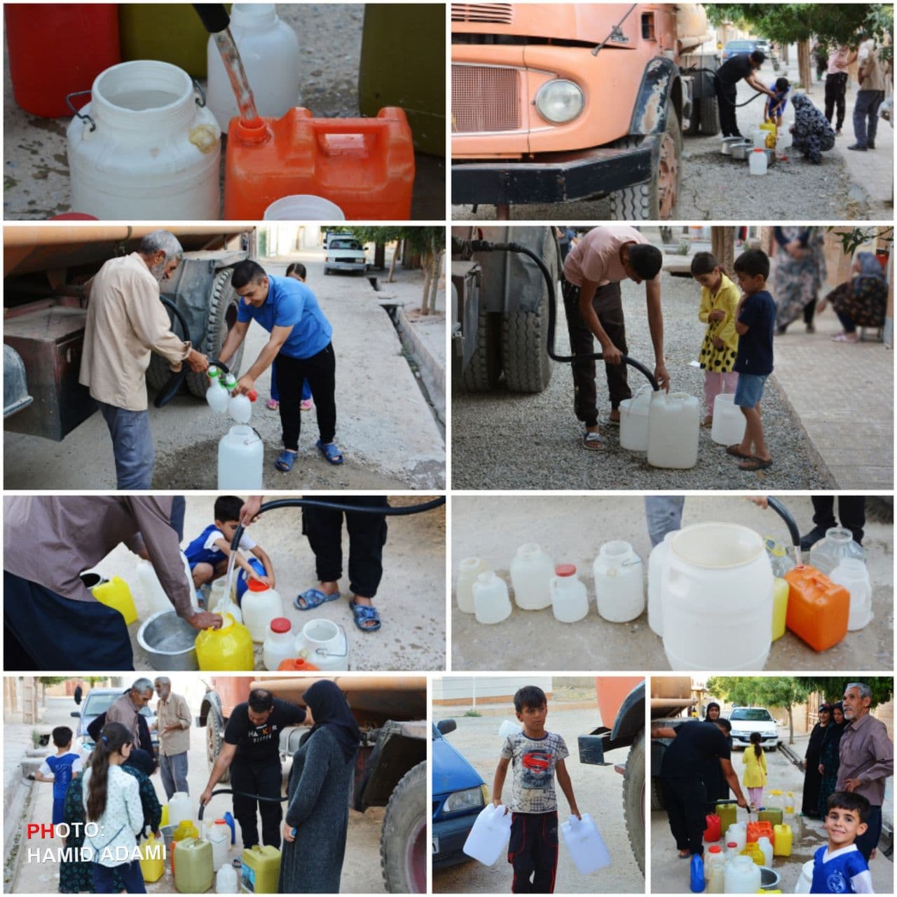 بیداد بحران بی‌آبی در خودِ شهر کوهدشت