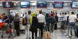 وضعیت مسافران خارجی در فرودگاه مشهد+فیلم