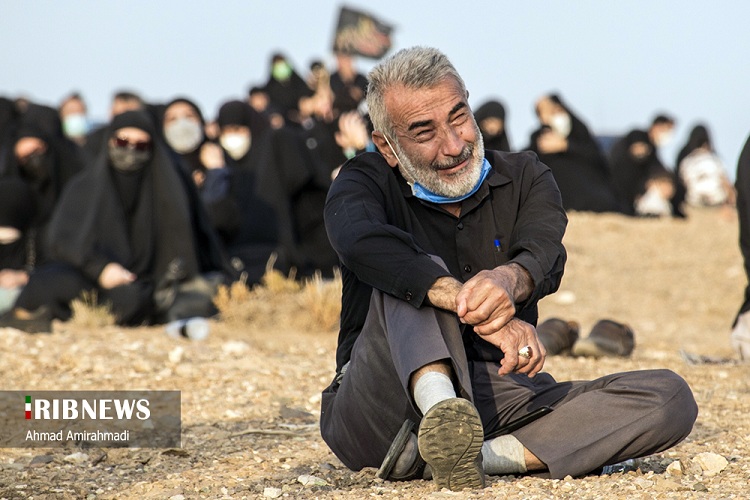 سنت عزاداری محرم در صحرای سمنان احیا شد