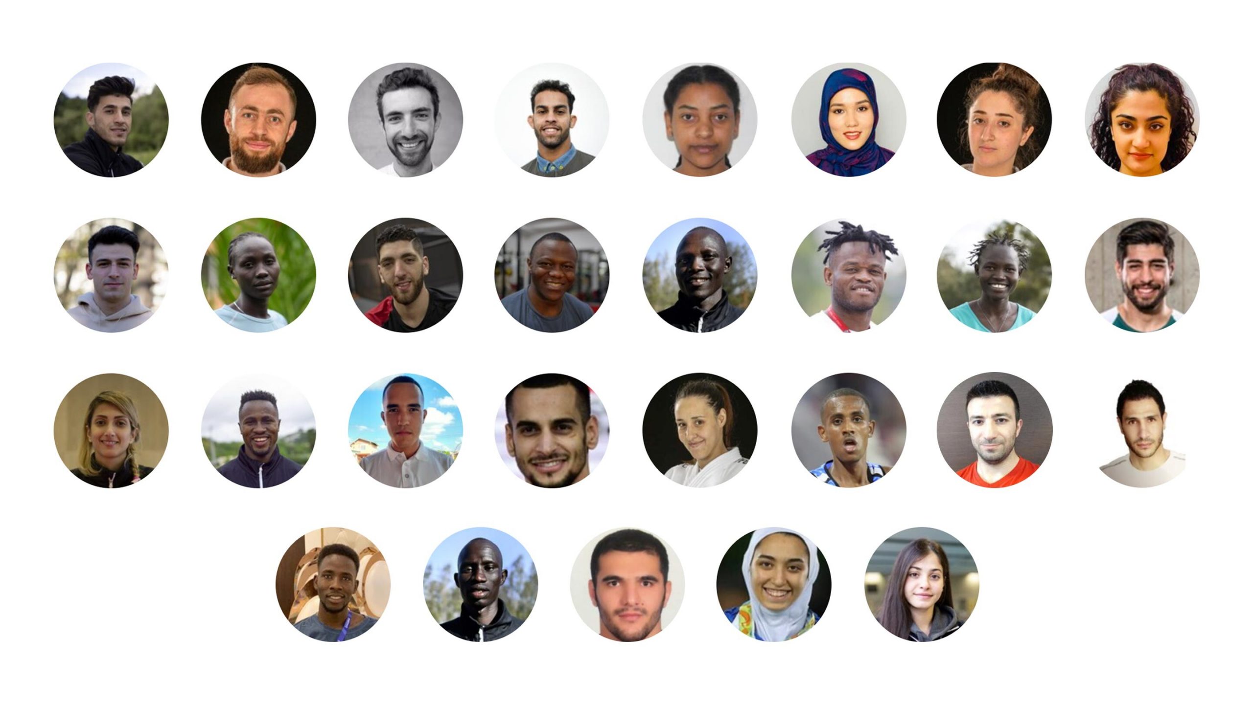 ورزشکاران تیم پناهندگان بیشتر ایرانی‌ها و سوری‌ها