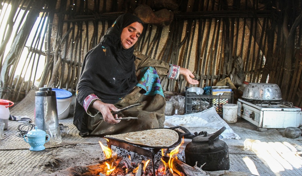 دشواری زندگی زنانِ روستای بشاگرد