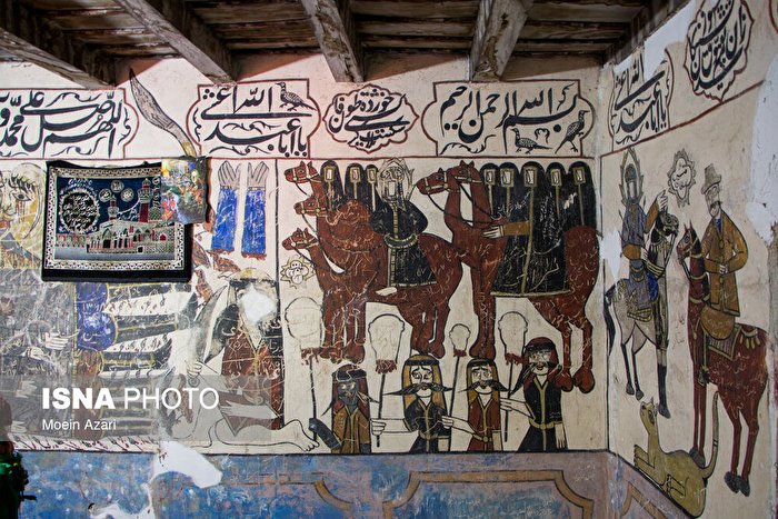 امامزاده‌ای با نقاشی دیواری