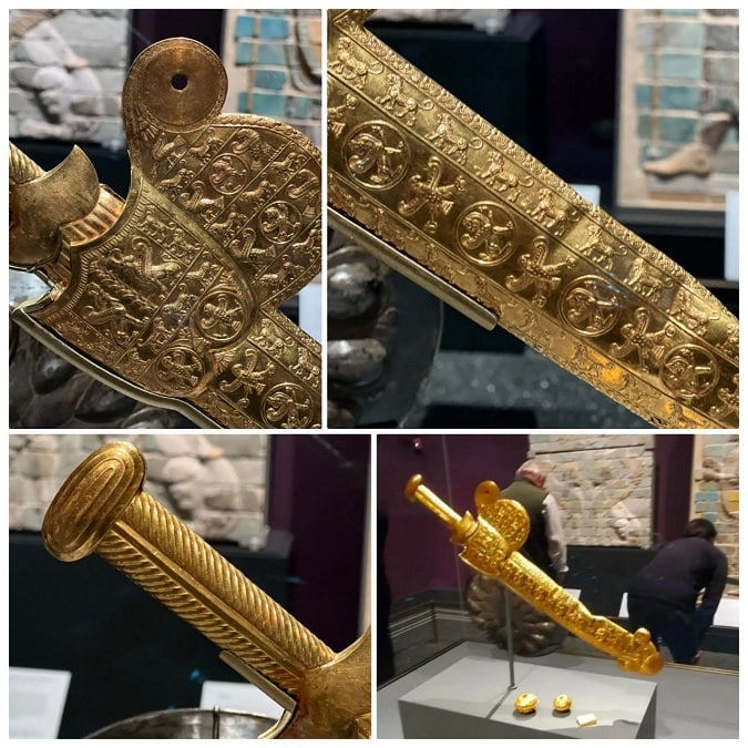 رونمایی از شمشیر اردشیر اول و حاشیه های مطرح درباره اصالت و شیوه قاچاق آثار باستانی