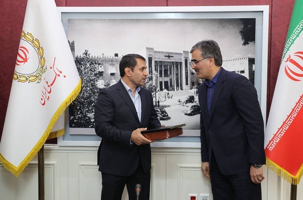 معارفه سرپرست معاونت منابع انسانی و سرپرست اداره کل سرمایه انسانی بانک ملی