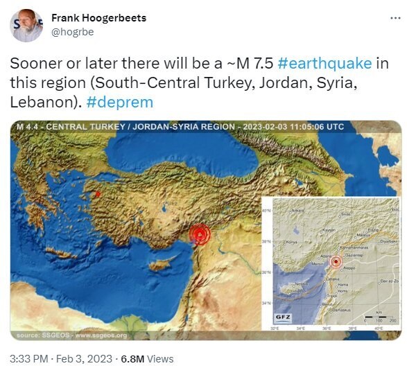 زلزله ۷.۸ ریشتری در ترکیه و سوریه؛ پیش بینی تلفات بالای پنج هزار نفر