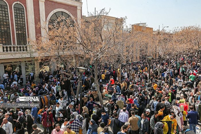 بازار بزرگ تهران در آستانه نوروز